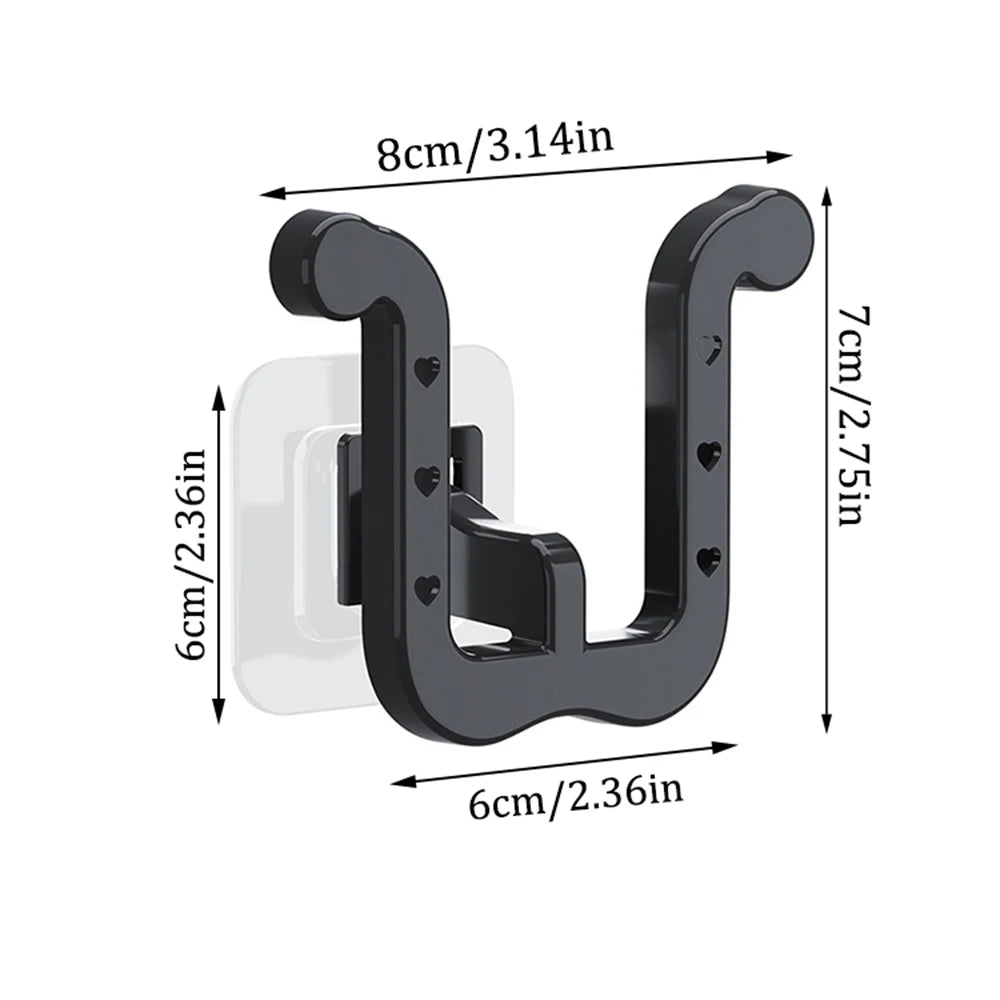 Porte-Pantoufles Mural en U avec Drainage
