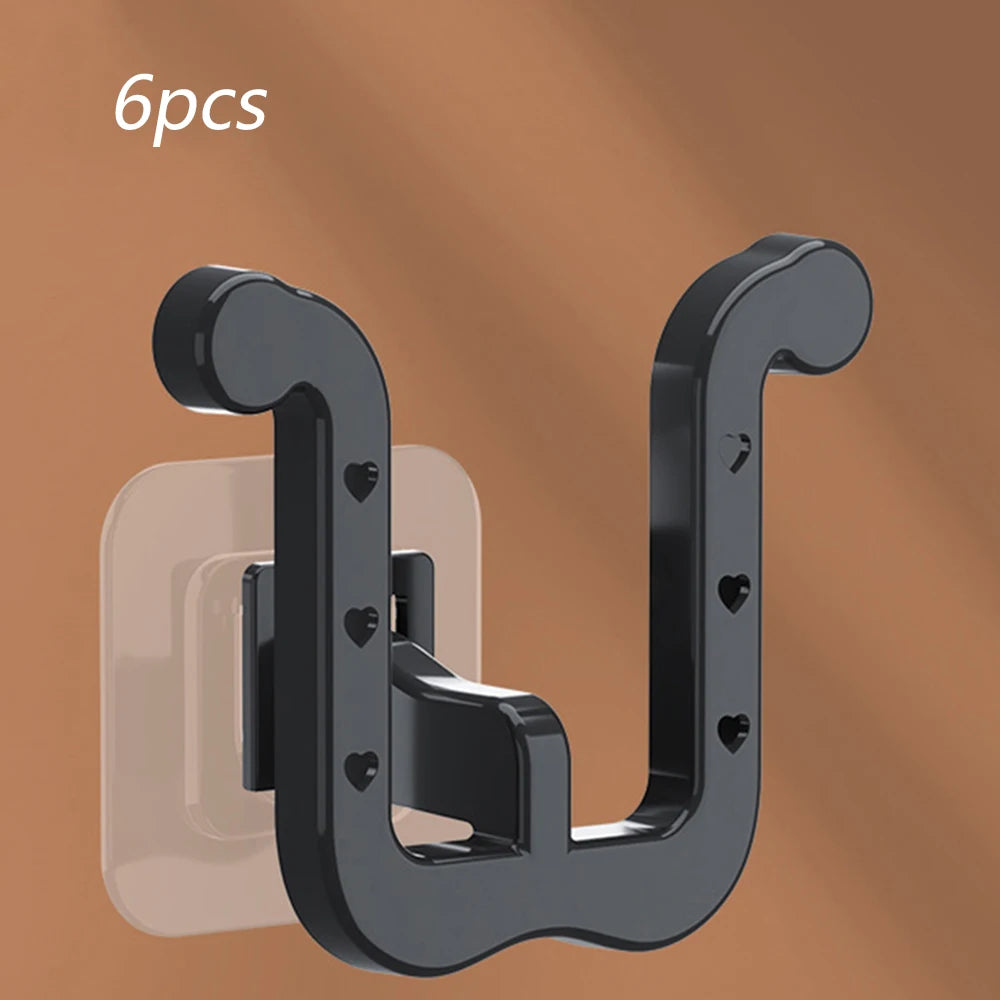 Porte-Pantoufles Mural en U avec Drainage