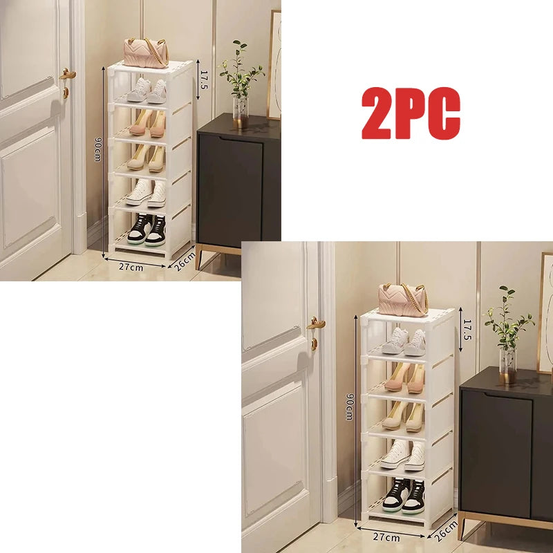 Organiseur de Chaussures Multi-Niveaux Empilable