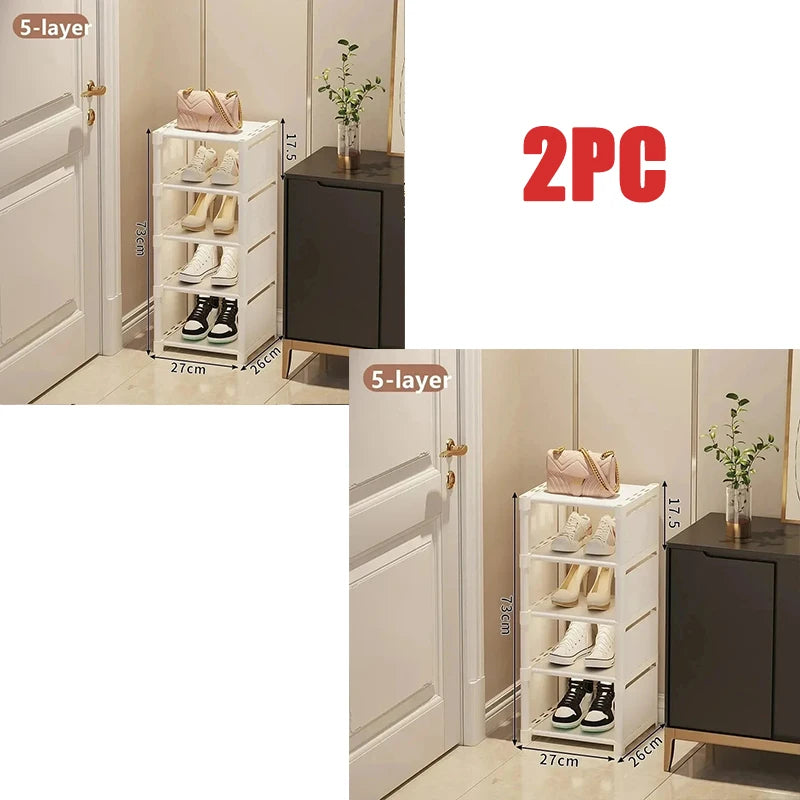 Organiseur de Chaussures Multi-Niveaux Empilable