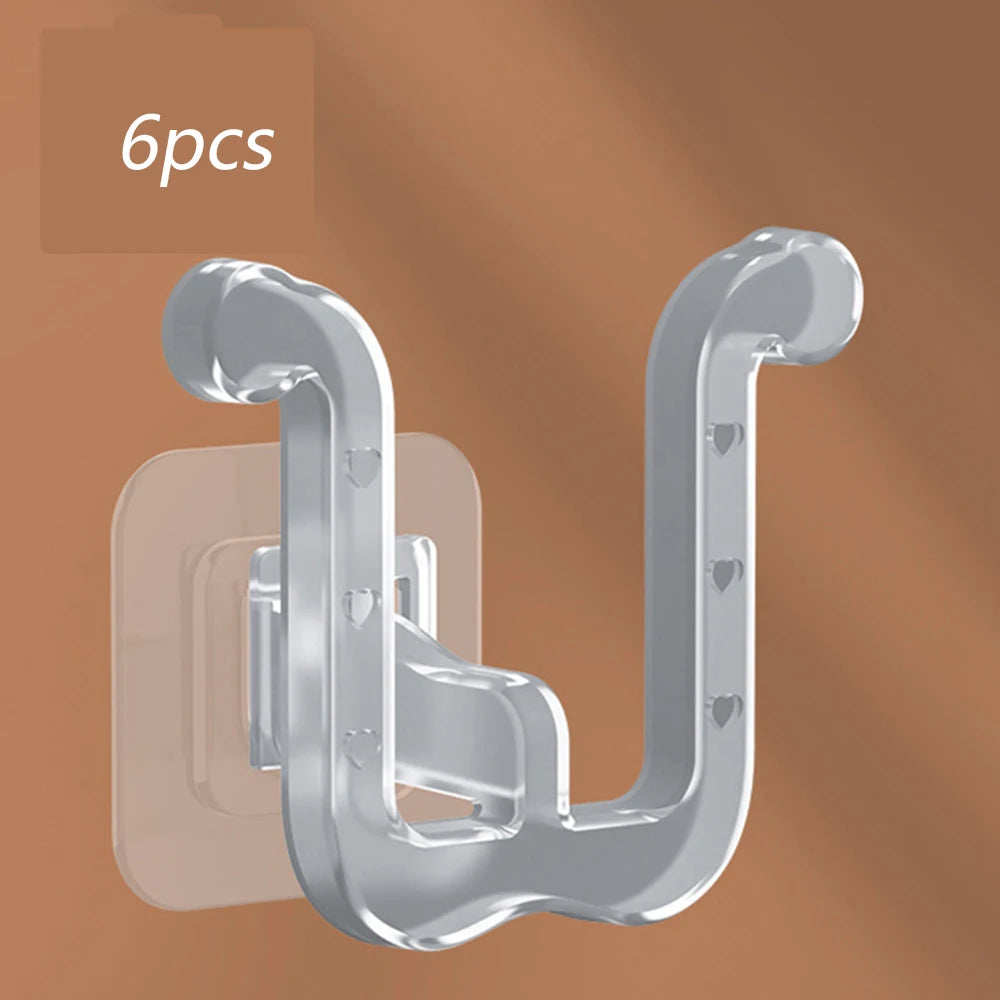 Porte-Pantoufles Mural en U avec Drainage