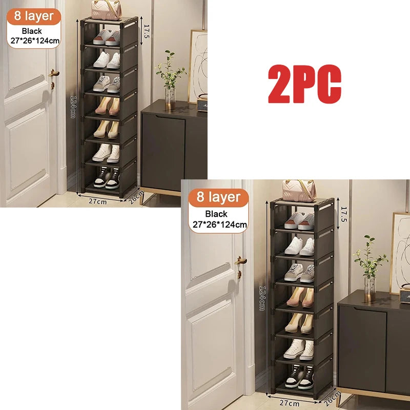 Organiseur de Chaussures Multi-Niveaux Empilable